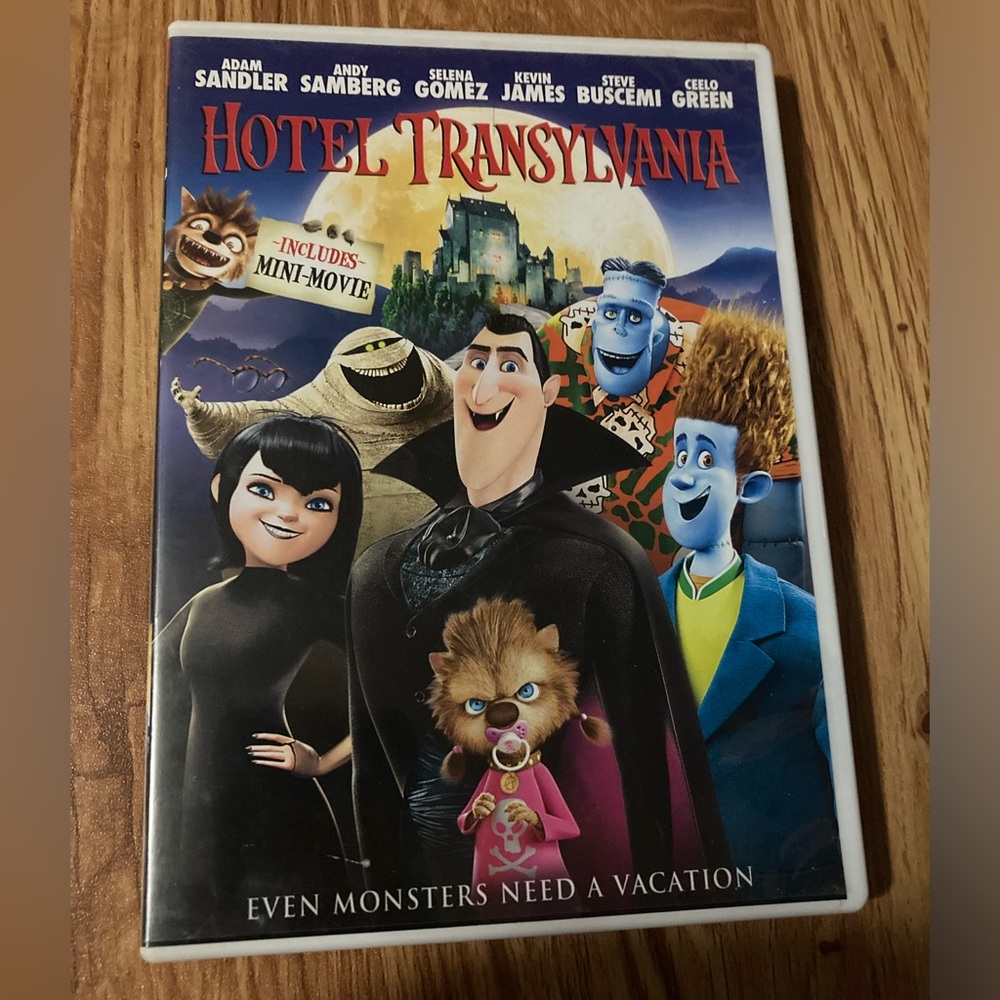 Hotel Transylvania DVD movie
